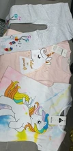Camiseta de unicornio de manga corta de algodón Unisex, ropa para niños de 2 a 8 años, verano, 2020