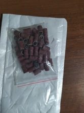 50 unids/lote montado cilíndrica cabezas abrasivo mangas bandas de lijado 80 #120 #180 # para taladro clavo manicura herramientas