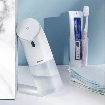 Automatic liquid soap dispenser baseus minipeng hand washing machine (no hand wash) White
Automatic liquid soap dispenser baseus minipeng hand washing machine (no hand wash) White
