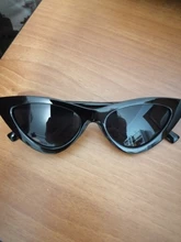 Moda lindo Sexy señoras ojo de gato gafas de sol de las mujeres Vintage Retro pequeño Triangular Cateye gafas Mujer al aire libre gafas