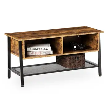 TV Stand for Flat Screens TV Table with Storage Drawer and Wire Mesh Shelf Entertainment Units Media Cabinets for Living Room 
TV Stand for Flat Screens TV Table with Storage Drawer and Wire Mesh Shelf Entertainment Units Media Cabinets for Living Room