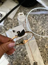 Pendientes de plata de ley 925 con forma de Cisne y perlas, joyería versátil con personalidad, a la moda, de Corea del Sur