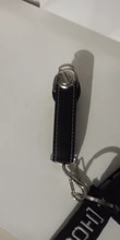 Bolsa para llaves de coche, cartera, porta llaves, BILLETERA, anillo, EDC para llave de bolsillo, organizador, llavero de cuero inteligente