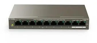 IP-COM F1110P 2 ports Gbps + 8 PoE ports 10/100Mbps switch
IP-COM F1110P 2 ports Gbps + 8 PoE ports 10/100Mbps switch
