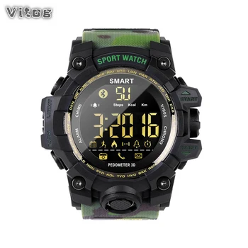 Waterproof Sport Bluetooth Smart Watch Notification Remote Control Pedometer Watch Men's Wristwatch for iphone Xiaomi Huawei
Waterproof Sport Bluetooth Smart Watch Notification Remote Control Pedometer Watch Men's Wristwatch for iphone Xiaomi Huawei