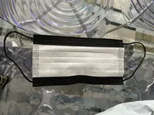 Mascarilla quirúrgica desechable con elásticos, máscara facial no tejida de 3 capas, transpirable, color rosa, azul, negro y blanco