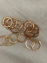 Tocona, 17 unids/set de lujo de cristal claro piedra conjuntos de anillos de boda para hombres y mujeres de la gota de agua flores el sol Geoemtric de joyería 8920