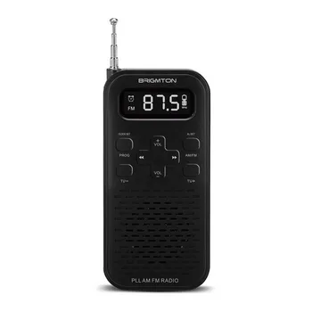 Transistor Radio BRIGMTON BT-127N 3W 800 mAh Black 
Transistor Radio BRIGMTON BT-127N 3W 800 mAh Black