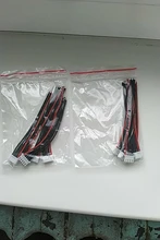 Buena calidad 2s 3s 4s 5s 6s LiPo cargador de equilibrio de batería línea de enchufe/Cable/conector 22AWG 100mm JST-XH Cable de equilibrador 5 unids/lote