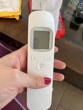 Termómetro Digital infrarrojo sin contacto para la frente, termómetro de pistola para cuerpo, dispositivo electrónico para la fiebre