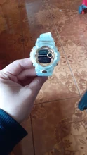 UTHAI CE35 niños reloj deportivo para niñas adolescentes chico electrónica Digital relojes reloj jalea transparente impermeable