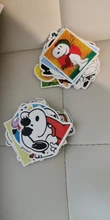 Pegatina de Snoopy de dibujos animados, Grafiti de manualidades, Skateboard, Maleta, guitarra, equipaje, portátil, teléfono, juguete clásico, 54 Uds.
