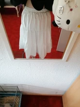 De las mujeres de la moda una línea falda de tul elástico cintura alta fiesta largo Maxi falda