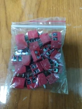 20 unids/lote de KF301-5.0-2P de paso, 5,0mm, Pin recto, 2P, Conector de Bloque de terminales PCB de tornillo, azul, verde, rojo, envío gratis