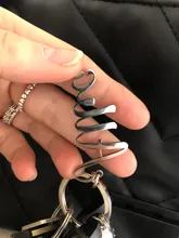 De escultura llaveros con nombre personalizado inicial clave cadena con nombre grabado Carta para las mujeres de la joyería de los hombres regalos