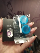 2 unids/par lentes de contacto de Color ojo Vika tricolor serie de lentes de contacto de Color de lente de contacto para los ojos de lentes de contacto