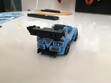 Sembo-bloques de construcción de coches de carreras para niños, juguete técnico de construcción de vehículos de ciudad, modelo de coches de carreras de velocidad, Moc
