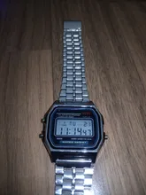 Relojes electrónicos deportivos para hombre, pulsera Digital cuadrada clásica multifunción de aleación