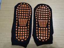 Calcetines antideslizantes de Yoga para mujer, medias transpirables Con parte inferior de toalla, para baile latino y Fitness