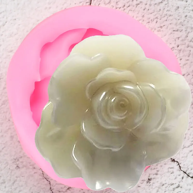 

Rose Silicone Mold Flower Fondant Cake Decorating Tools Chocolate Gumpaste Moulds Polymer Clay Molds Candy Making Mould