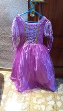 Las niñas vestido de la princesa del traje de los niños fiesta Cosplay Disfraz niños túnica de Halloween Fille