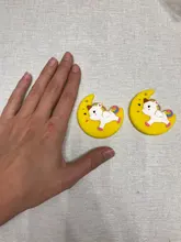 BPA libre silicona dentición alimentos grado Pequeña barra collar de dentición DIY regalos de la ducha de bebé animales de dibujos animados bebé vamos a hacer 1pc