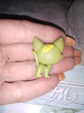 Comprar 5 obtener 2 regalos 3 cm suelto vieja tienda de mascotas de juguete gato cachorro figura Mini figuras de juguete clásico mascota pequeña Juguetes