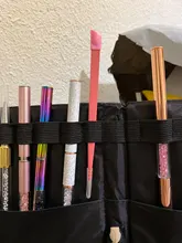 Pinzas de Clavo recto de 2 cabezales con Cabezal de presión de silicona, para Pegatinas 3D, diamantes de imitación, pegatinas de agua, herramientas de Metal para uñas, 1 unidad