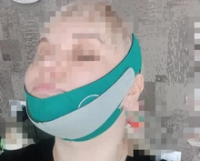 Mascarilla de elevación de mejillas para mujer, máscara adelgazante, correa de cinturón ultrafina, banda para reducir la doble barbilla, masajeador Facial para el cuidado de la piel