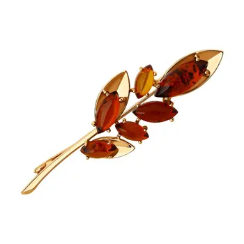 Brooch Sokolov from gold with Amber,natural, fashion jewelry, 585, women's male
Brooch Sokolov from gold with Amber,natural, fashion jewelry, 585, women's male