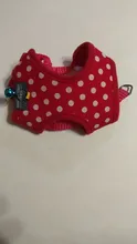 Harness-Vest Walking-Leash Dog Polka-Dot Adjustable Bell Print Cotton For Puppy Cat Pet