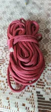 0,5/0,8/1,0/1,5/2,0/4mm 10 yardas DeepRed cuerda de paracaídas cuerda de escalada de cuerda de equipos de supervivencia Paracord pulsera