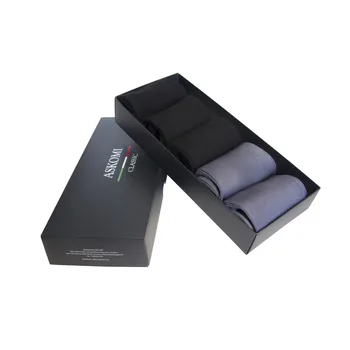 Set of men's socks made of 100% mercerized cotton, 5 pairs (askomi) mix 
Set of men's socks made of 100% mercerized cotton, 5 pairs (askomi) mix