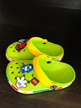 De moda niño niña playa zapatillas Sandalias de verano zapatos para niños con dibujos animados EVA resistencia transpirable antideslizante bebé