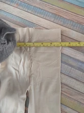 Medias ajustadas hasta la rodilla para niños y niñas de 4 a 14 años, tatuaje falso, media de terciopelo, gatito de dibujos animados blancos, mallas para niña