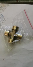 Female Thread Pipe-Fitting Barbed-Connector Brass Cross Coupler-Adapter-Coupling Copper