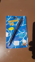 Pluma de descarga eléctrica para trucos, aparato de broma, broma y truco divertido, regalo para amigos, 1 unidad