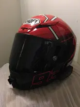 10 colores oro iridio de la motocicleta completa máscara visera estuche para gafas para SHOEI X14 X-14 Z7 CWR-1 NXR RF-1200 X-espíritu 3 máscara visera