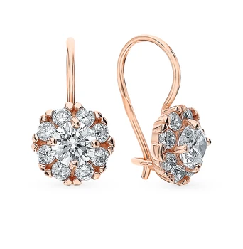 Silver earrings with cubic zirconia sunlight sample 925
Silver earrings with cubic zirconia sunlight sample 925