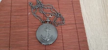 Reloj de bolsillo de cuarzo para hombre, diseño de ancla Retro, Foremast, marino, antiguo, cadena, informal, regalo, XH3013