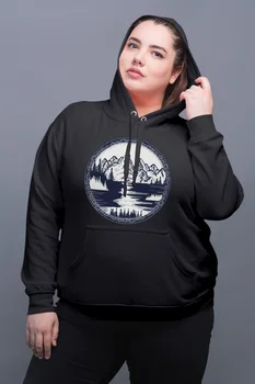 Angemiel Wear Mountain And Lake Black Women Hooded Sweatshirt
Angemiel Wear Mountain And Lake Black Women Hooded Sweatshirt