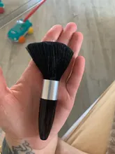 Herramienta de peluquería para cortar el pelo, cepillo para quitar el pelo, portátil, elementos de seguridad para el cuello