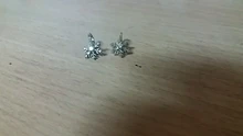 Pendientes de Clip de copos de nieve de estilo coreano para mujer, pendientes sin Piercing de cristal, joyería de moda 2020, pendiente sin orificio de oreja