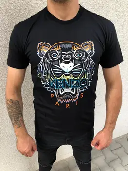 Navy Blue Over Color Tiger Printed T-Shirt Young Men's T-Shirt Casual Stylish T-Shirt End of Season Items
Navy Blue Over Color Tiger Printed T-Shirt Young Men's T-Shirt Casual Stylish T-Shirt End of Season Items