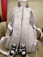 Mochila De estudiante para mujer, famosa marca, negra, informal, para adolescentes, Sac A Dos, bolsa de libros
