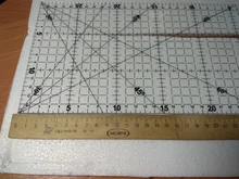 1 Pc * 30*15 Cm regla de Patchwork acolchado herramientas de alto grado Material acrílico regla transparente escala de la escuela, la