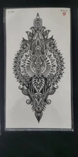Pegatinas de tatuaje temporal a prueba de agua para hombre y mujer, tatuaje Negro Grande, Cráneo de Tigre, León, Lobo, rosa, pierna, pecho, tatuaje falso para brazo