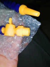 Tubo neumático de 1/4 , 3/8, 1/2 , BPS, rosca macho de plástico Flexible, manguera de tubo de refrigerante de aceite de agua para máquina de torno CNC