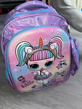 LOL SURPRISE-mochila de dibujos animados para niños, mochilas de escuela para niñas, mochilas escolares para libros, estudiantes de primaria