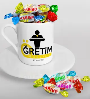 Personalized Lecturer Turkish coffee Cup and Haribo Candy Gift Set
Personalized Lecturer Turkish coffee Cup and Haribo Candy Gift Set